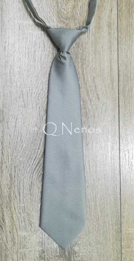 Corbata Niño Kamil Lisa Gris LC017