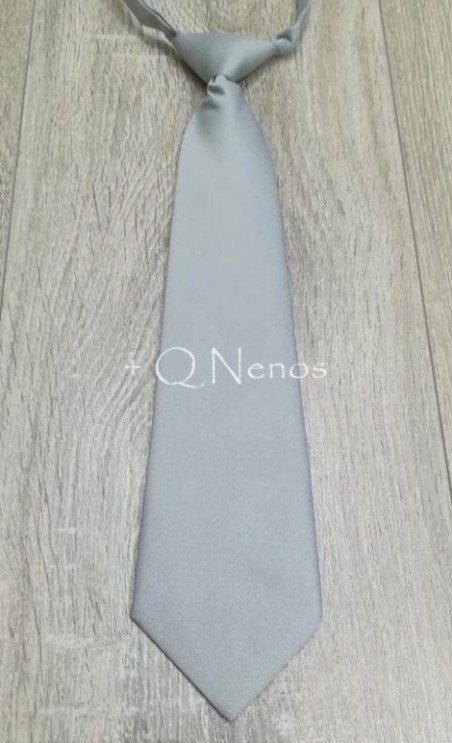 Corbata Niño Kamil Lisa Gris LC017