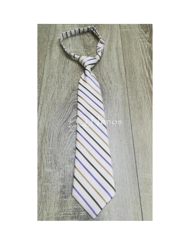 Corbata Niño Kamil Estampado Rayas...