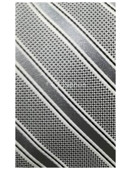 Corbata Niño Gris Rayas Anchas LC023