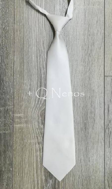 Corbata Niño Blanco Roto LC031