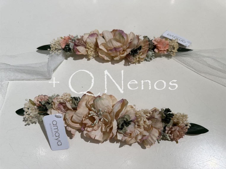 Conjunto Broche/Cinta Comunión Amaya  AMYC557020AD
