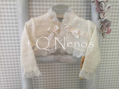 Chaqueta Ceremonia Kobez Lazo Crudo K19644.CHB