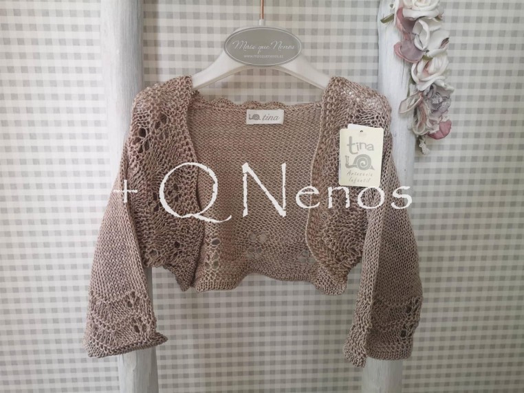 Chaqueta Ceremonia Artesanía Tina TML51.CH