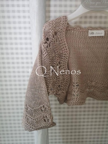 Chaqueta Ceremonia Artesanía Tina TML51.CH