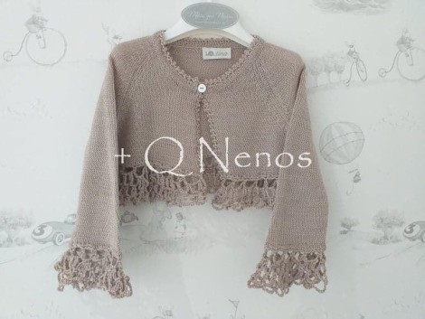 Chaqueta Ceremonia Artesanía Tina CT3583.CH