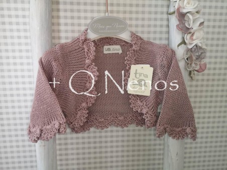Chaqueta Ceremonia Artesanía Infantil Tina T3551