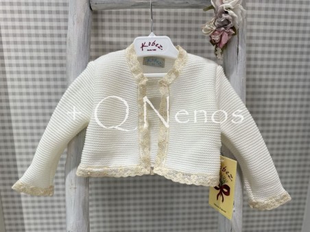 Chaqueta Bautizo Kobez  K14066.CH