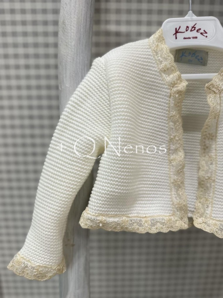 Chaqueta Bautizo Kobez  K14066.CH