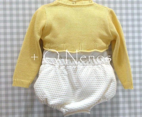 Bolero Bebe Rochy Colección Yellow Amarillo R1044 2