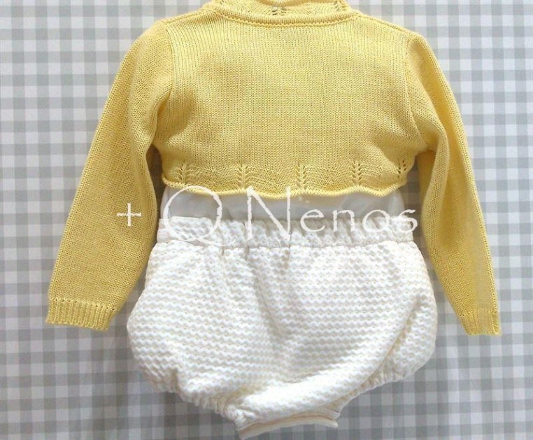 Bolero Bebe Rochy Colección Yellow Amarillo R1044