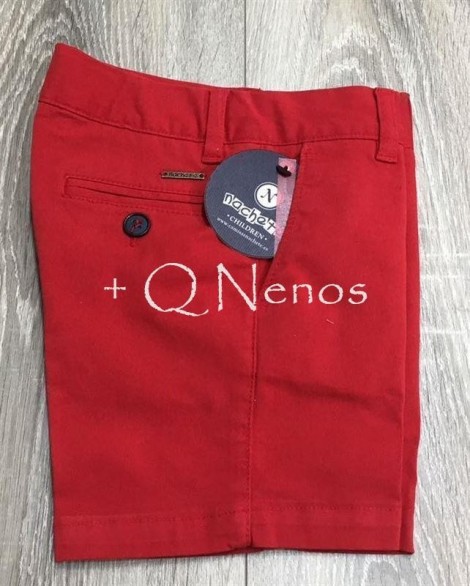 Bermuda Camisas Nachete Chino Rojo N718/04