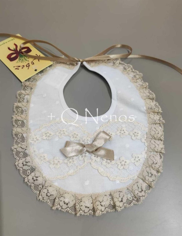 Babero Bautizo Kobez  K21722