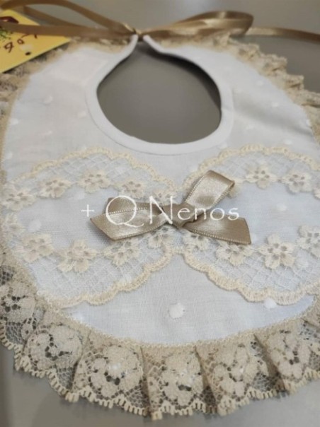 Babero Bautizo Kobez  K21722