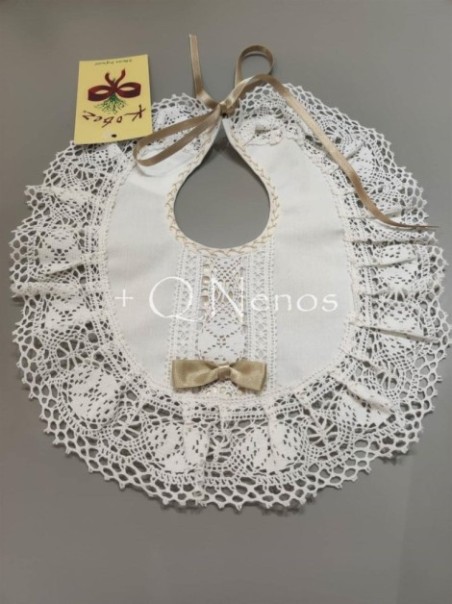 Babero Bautizo Kobez  K19816