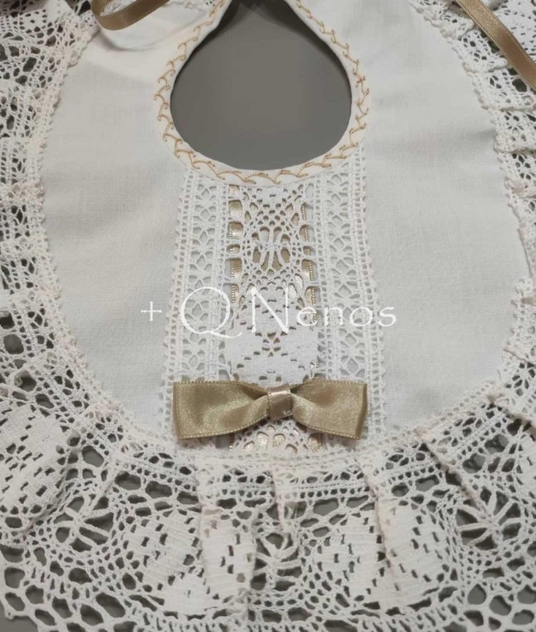 Babero Bautizo Kobez  K19816