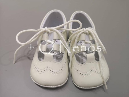 Zapato Bautizo charol Baby Shoes Parisittas P102030.B