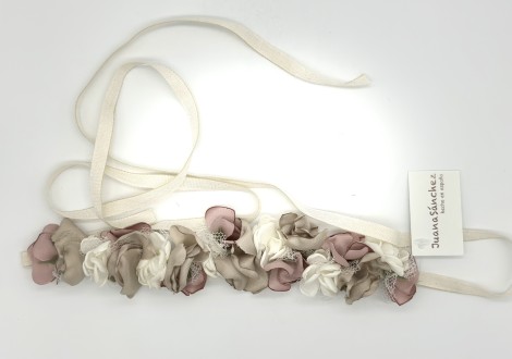 Cinta Beige/Rosa Juana Sánchez JS15033.T