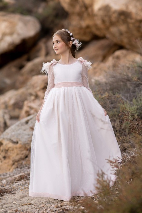 Vestido Comunión Yilda Rosa Alhuka ACYILDA.R