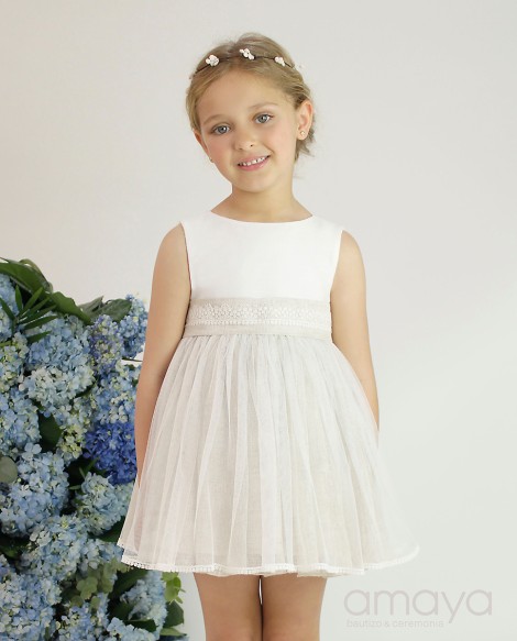Vestido Ceremonia Amaya Tostado AMY582403