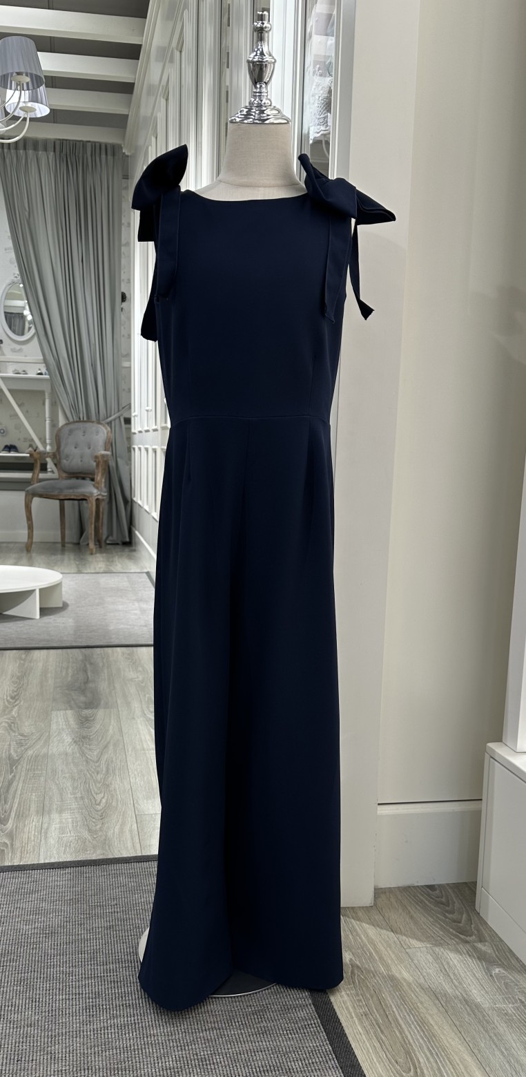 Mono Crep Lazos Azul Marino My Bella Moon MBMS751