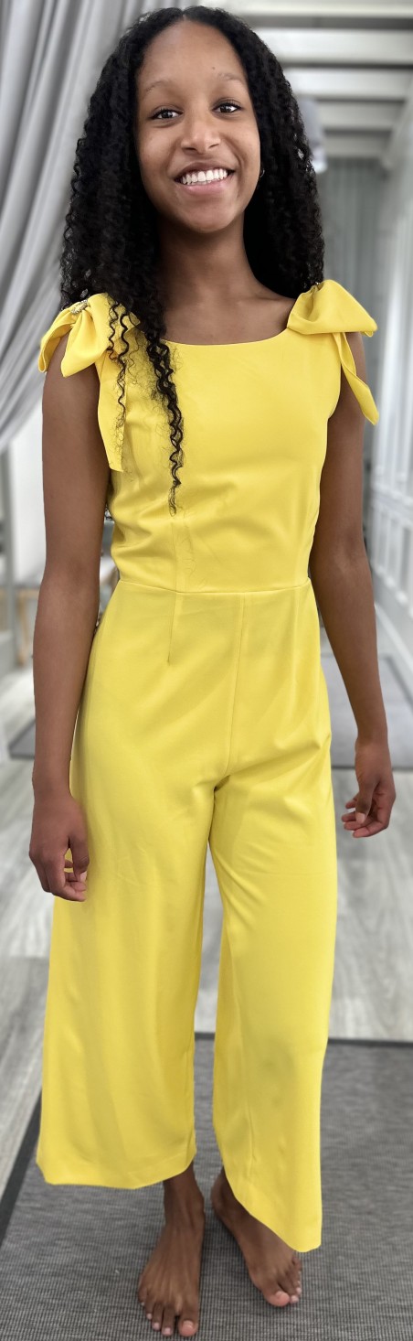Mono Crep Lazos Amarillo My Bella Moon MBMS751