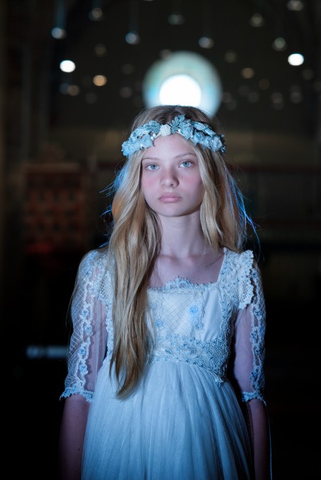 Vestido Comunión Mon Air Luna Azul