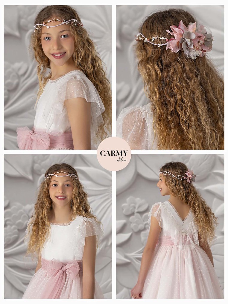Vestido Comunión Carmy CC5109