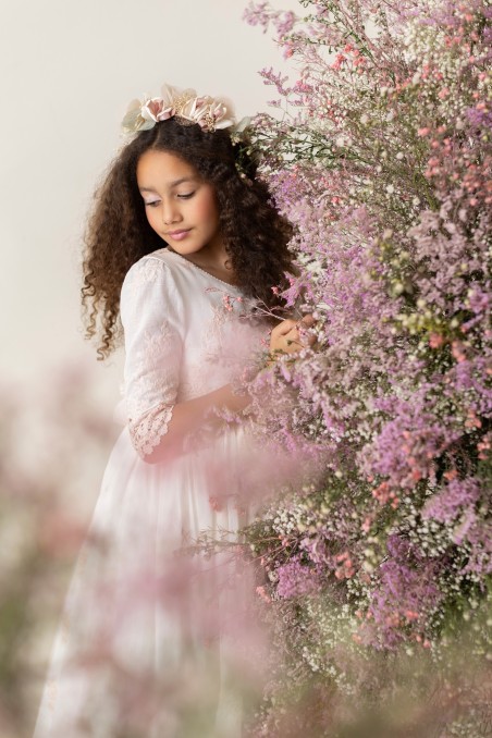 Vestido Comunión Alhuka Esmeralda