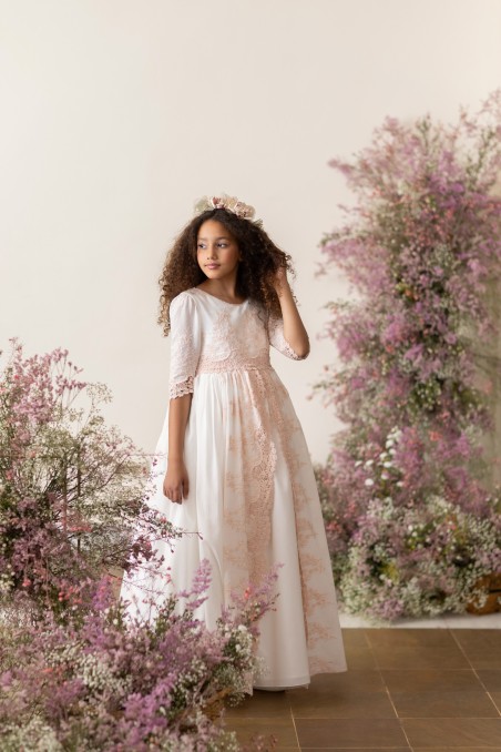 Vestido Comunión Alhuka Esmeralda