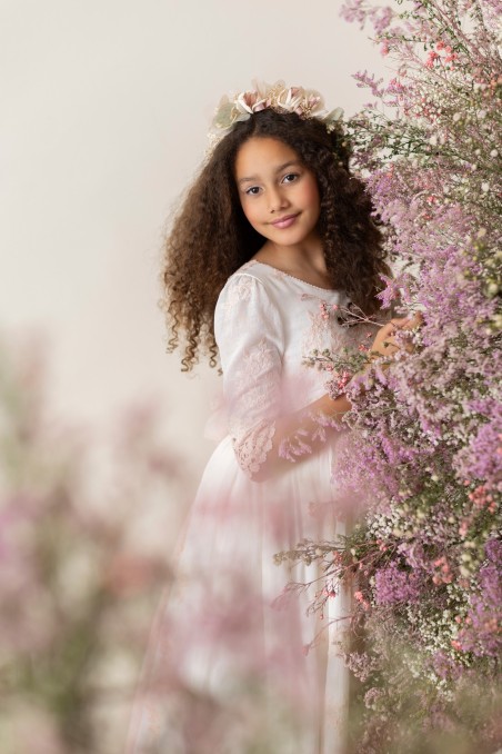 Vestido Comunión Alhuka Esmeralda