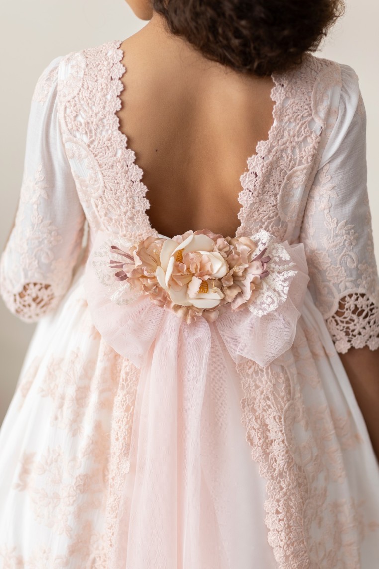 Vestido Comunión Alhuka Esmeralda