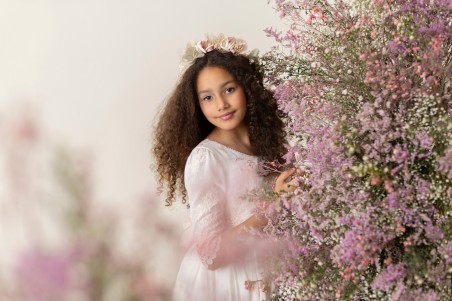 Vestido Comunión Alhuka Esmeralda