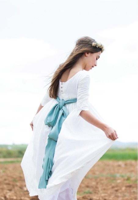 Vestido comunión Eve Children Roseta