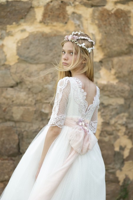 Vestido comunión Mon Air Luna Rosa