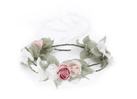 Conjunto corona/aplique comunión Amabela Greta