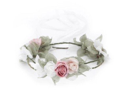 Conjunto corona/aplique comunión Amabela Greta