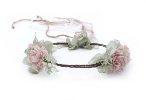 Conjunto corona/cinturón comunión Amabela Palmira