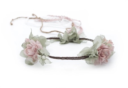 Conjunto corona/cinturón comunión Amabela Palmira