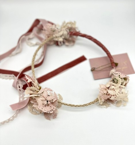 Conjunto corona/fajín comunión Bella Bimba BBCK486 2