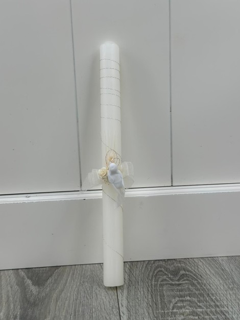 Vela Bautizo/Comunión Paloma EV03