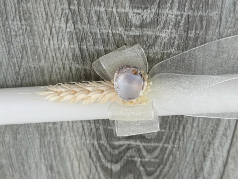 Vela Bautizo/Comunión Concha EV03 2