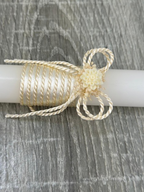 Vela Bautizo/Comunión Flor EV03 2