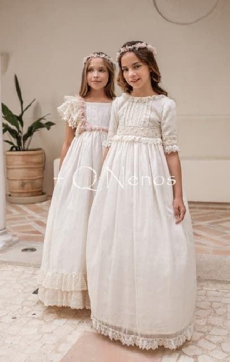Vestido Comunión Paqui Barroso PBC202324