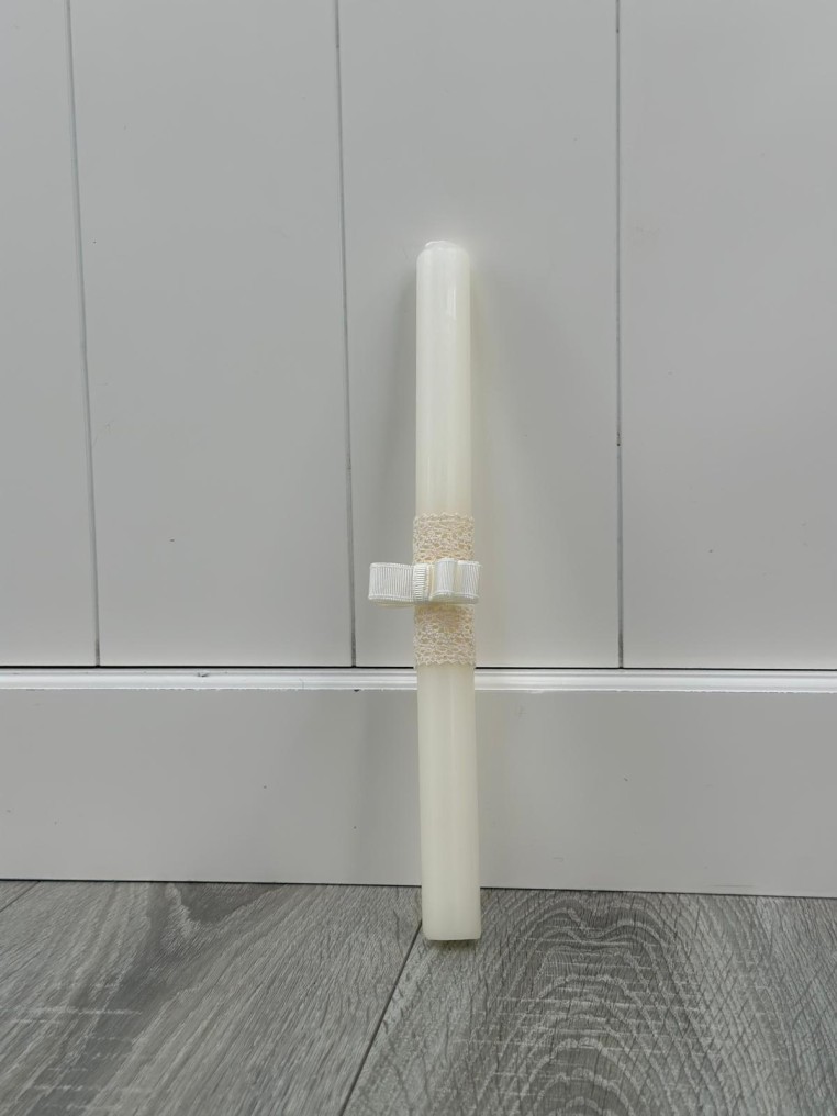 Vela Bautizo/Comunión Puntilla