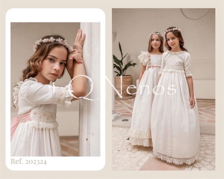 Vestido Comunión Paqui Barroso PBC202324
