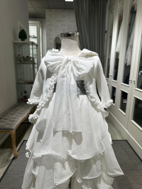 Vestido Comunión Hortensia Maeso Karan y levita punto Edith