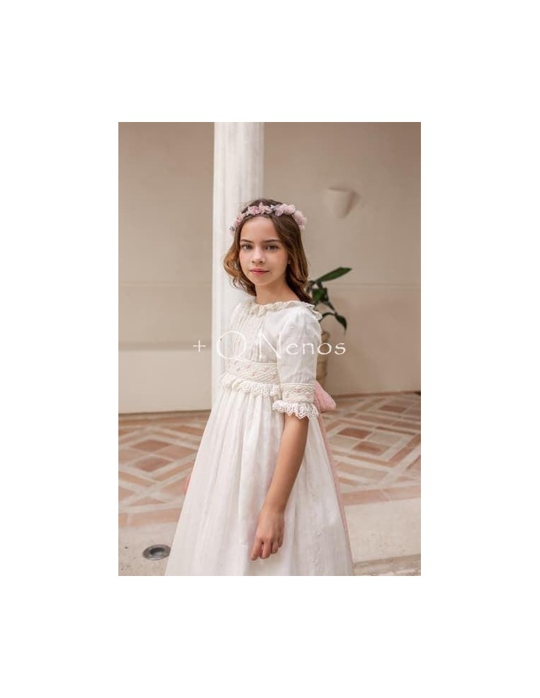 Vestido Comunión Paqui Barroso PBC202324