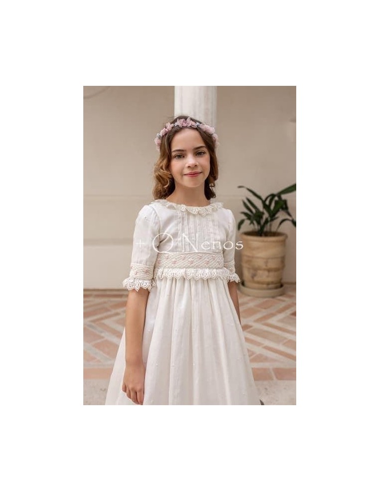Vestido Comunión Paqui Barroso PBC202324