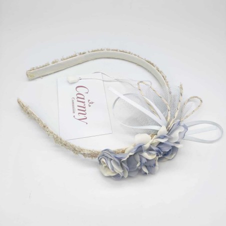 Conjunto diadema/tocado Carmy CC3111.T